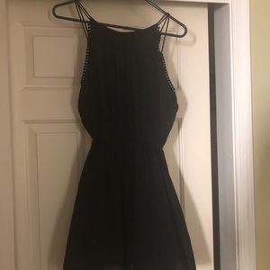 Cute navy halter dress